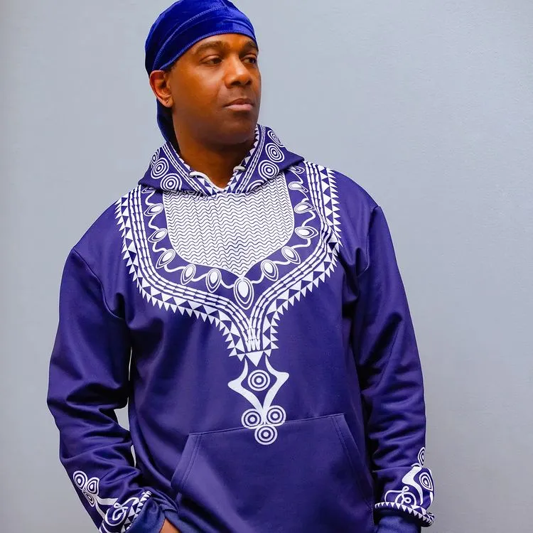 Printed Dashiki All-over Hoodie 10