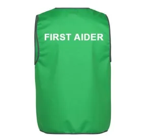 Printed Vest With First Aider Print