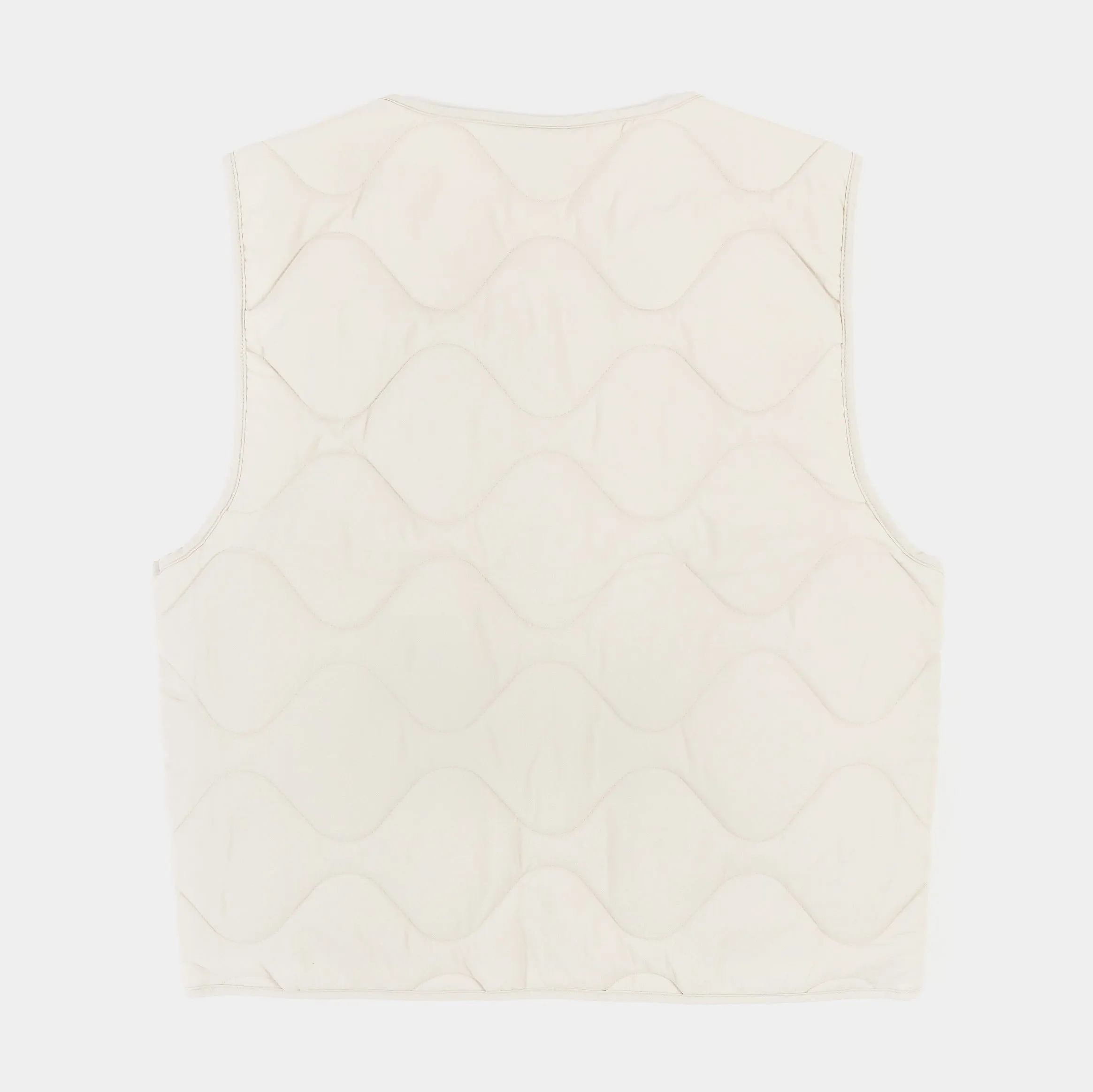 Quilted Mens Vest (Beige)