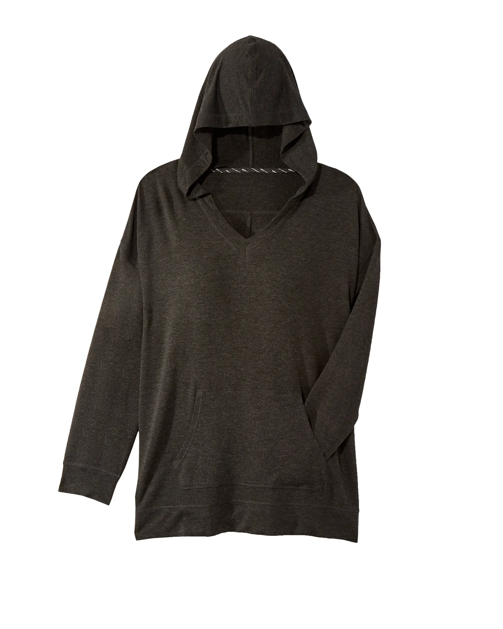 Sage Hoodie Tunic | Charcoal Grey