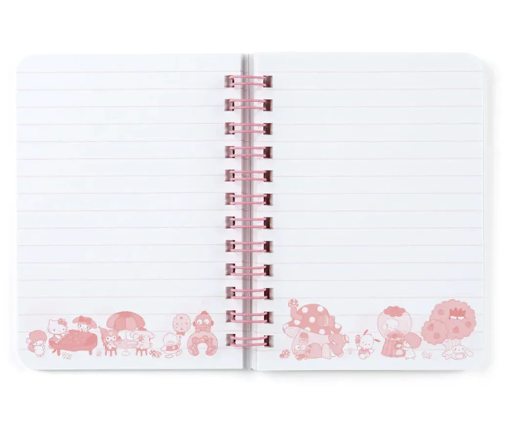 Sanrio Characters B7 Ring Notebook (Japan Exclusive)