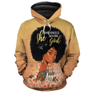 She Who Kneels Before God Premium Hoodie