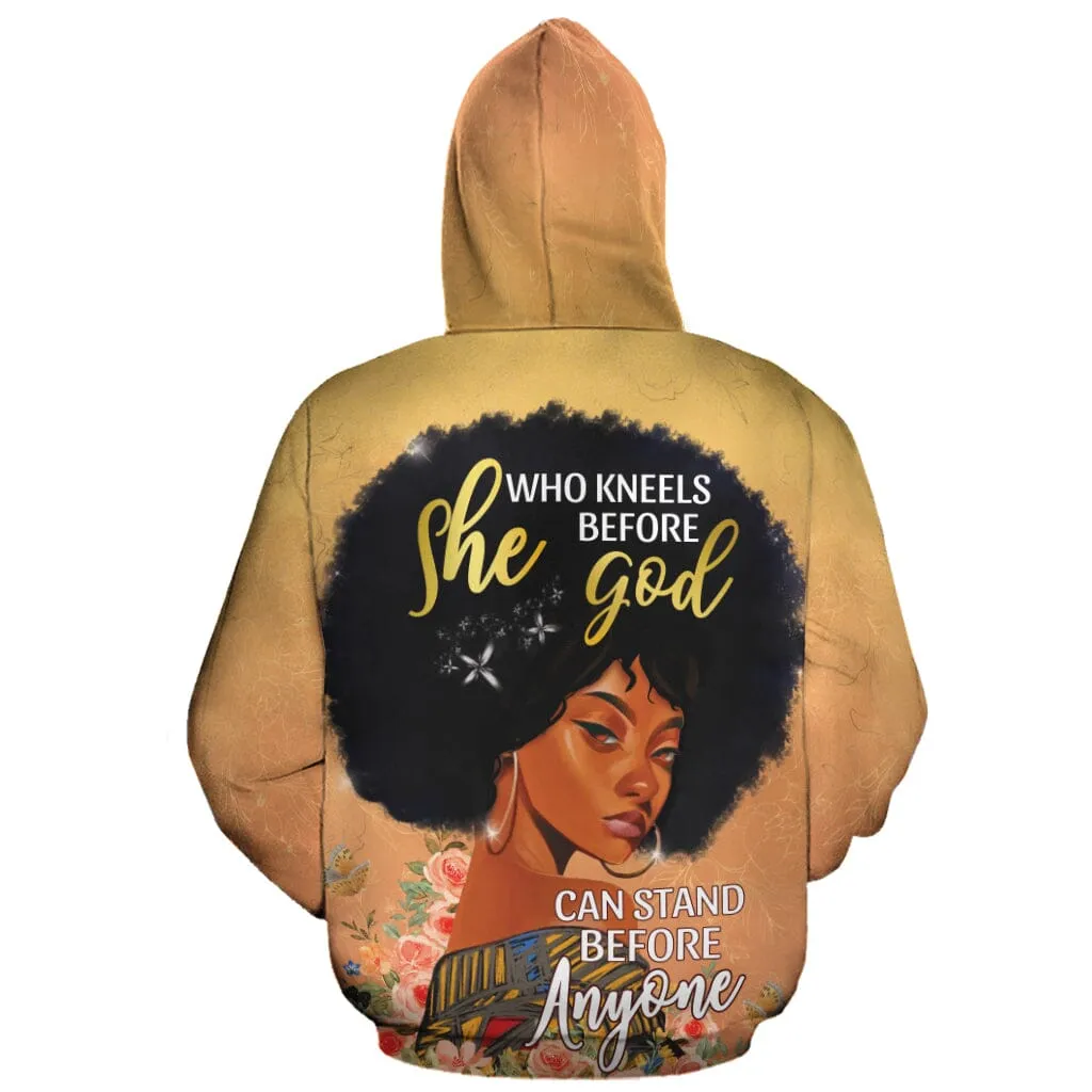 She Who Kneels Before God Premium Hoodie