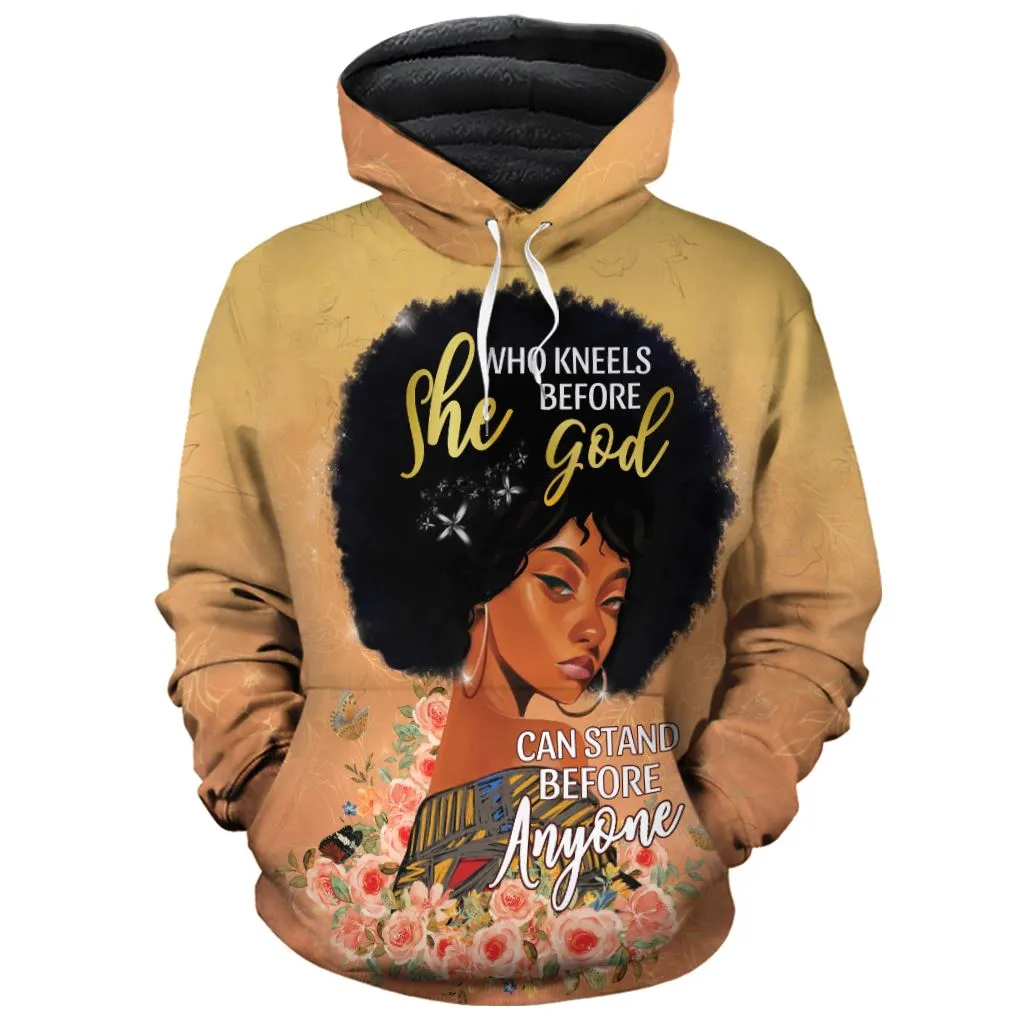 She Who Kneels Before God Premium Hoodie