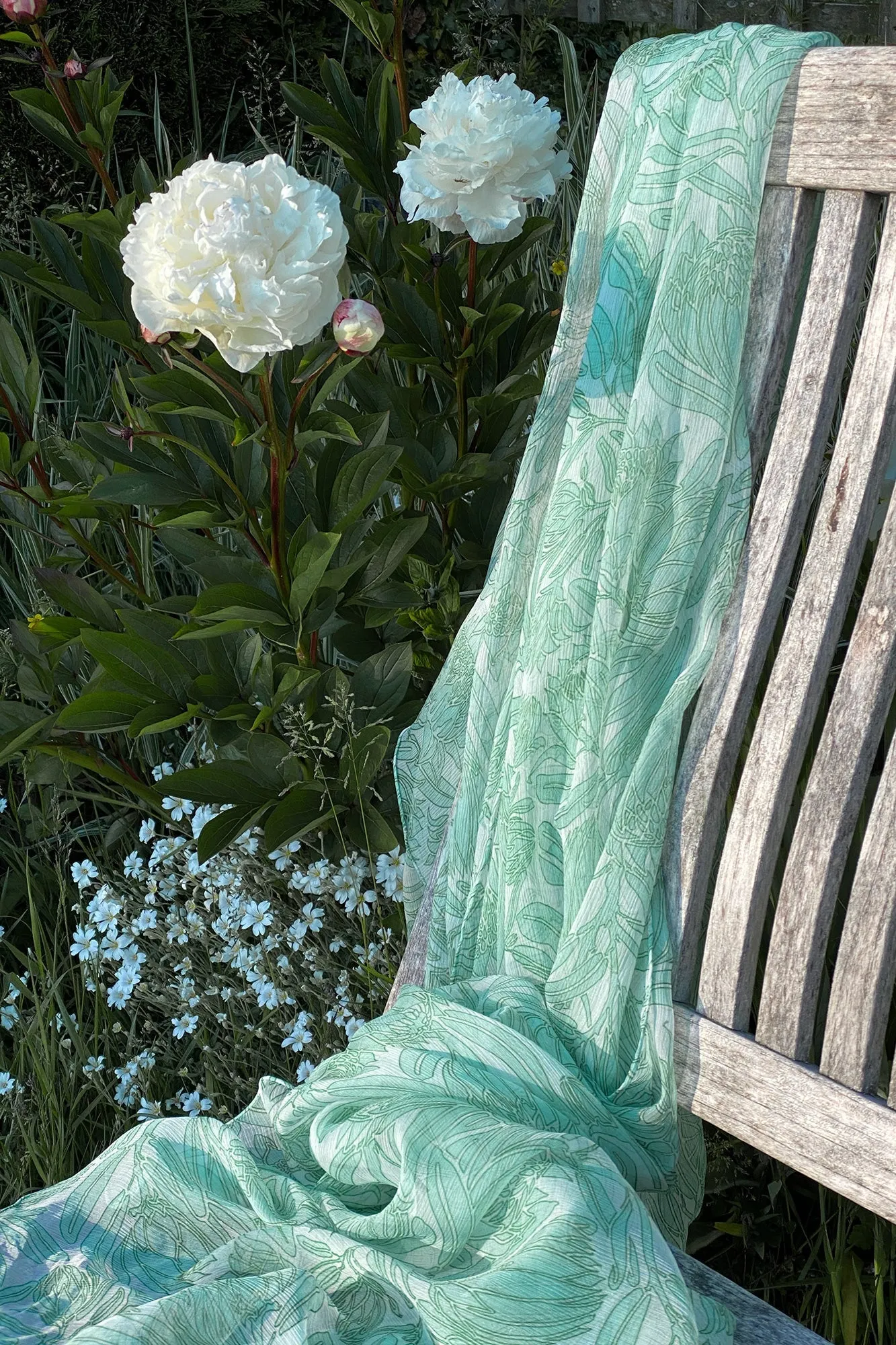 Silk Chiffon Sarong PROTEA