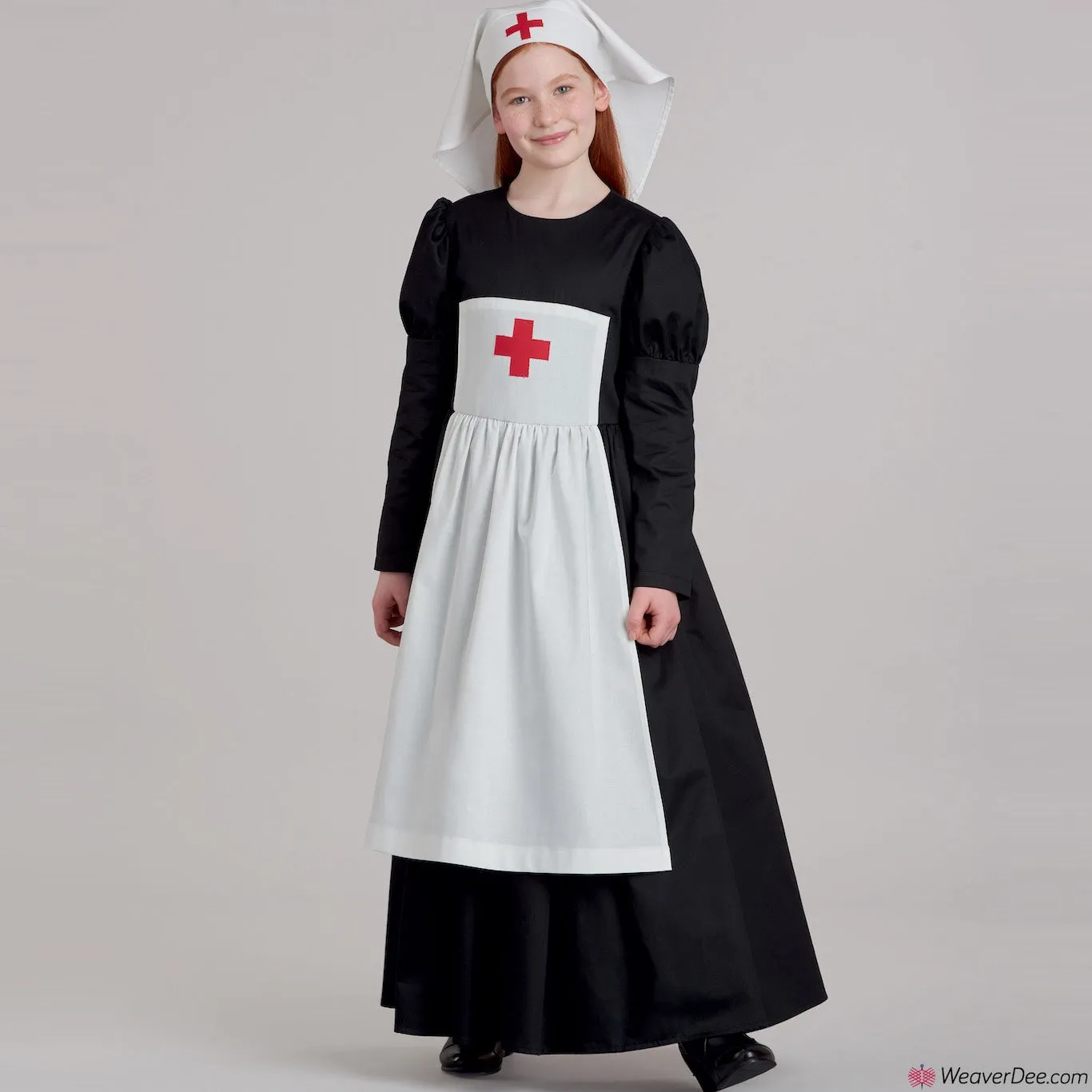 Simplicity Pattern S9352 Girls' Historical Costumes & Face Covers