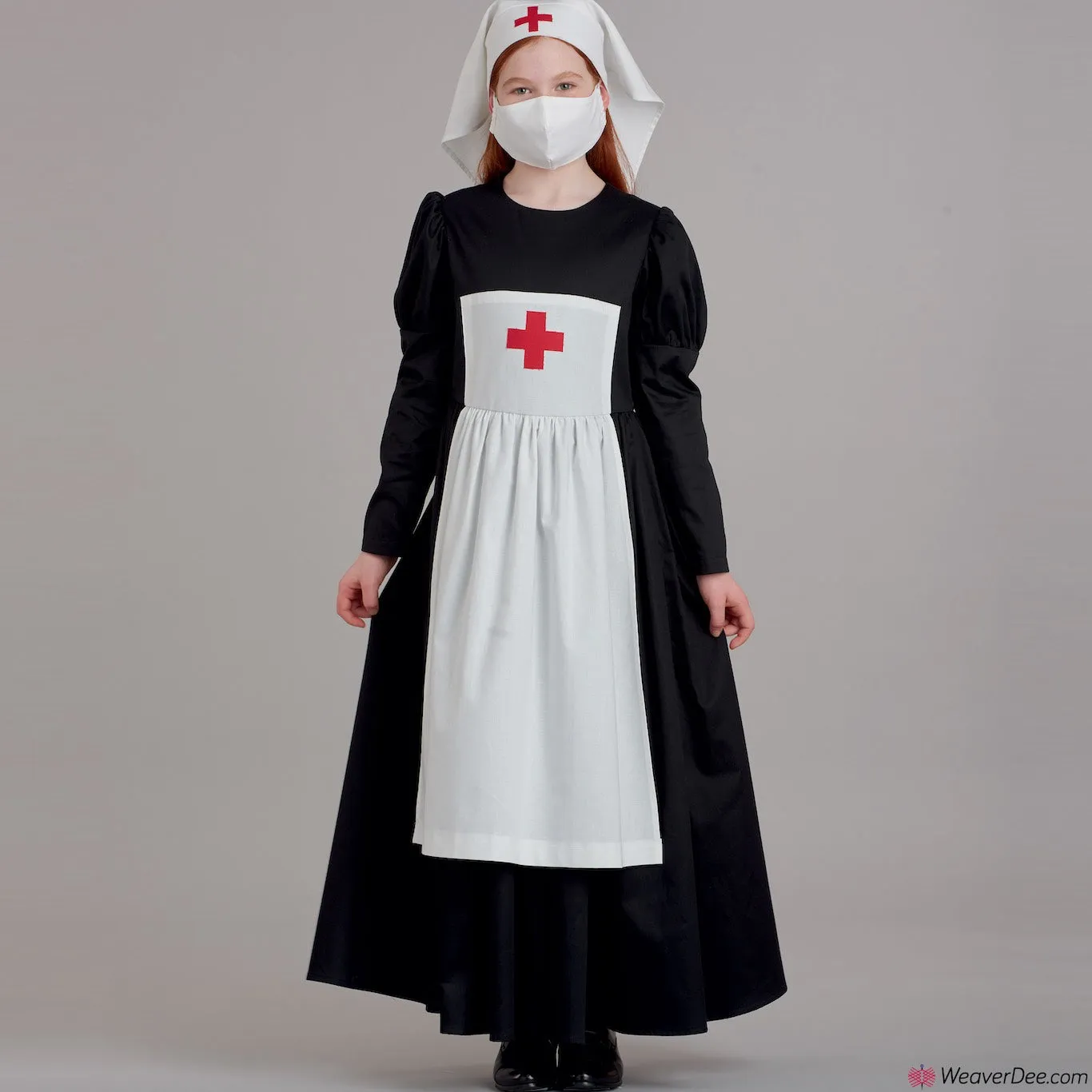 Simplicity Pattern S9352 Girls' Historical Costumes & Face Covers