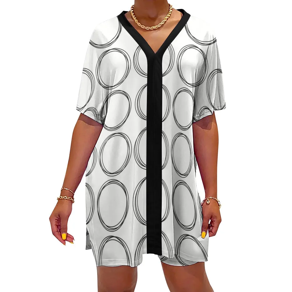 *Spring   Summer Collection* Bat Sleeve Tunic Top   Shorts Set