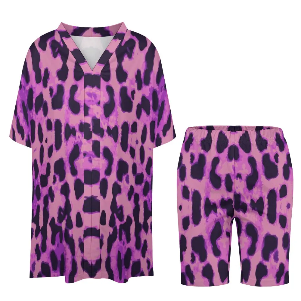 *Spring   Summer Collection* Bat Sleeve Tunic Top   Shorts Set