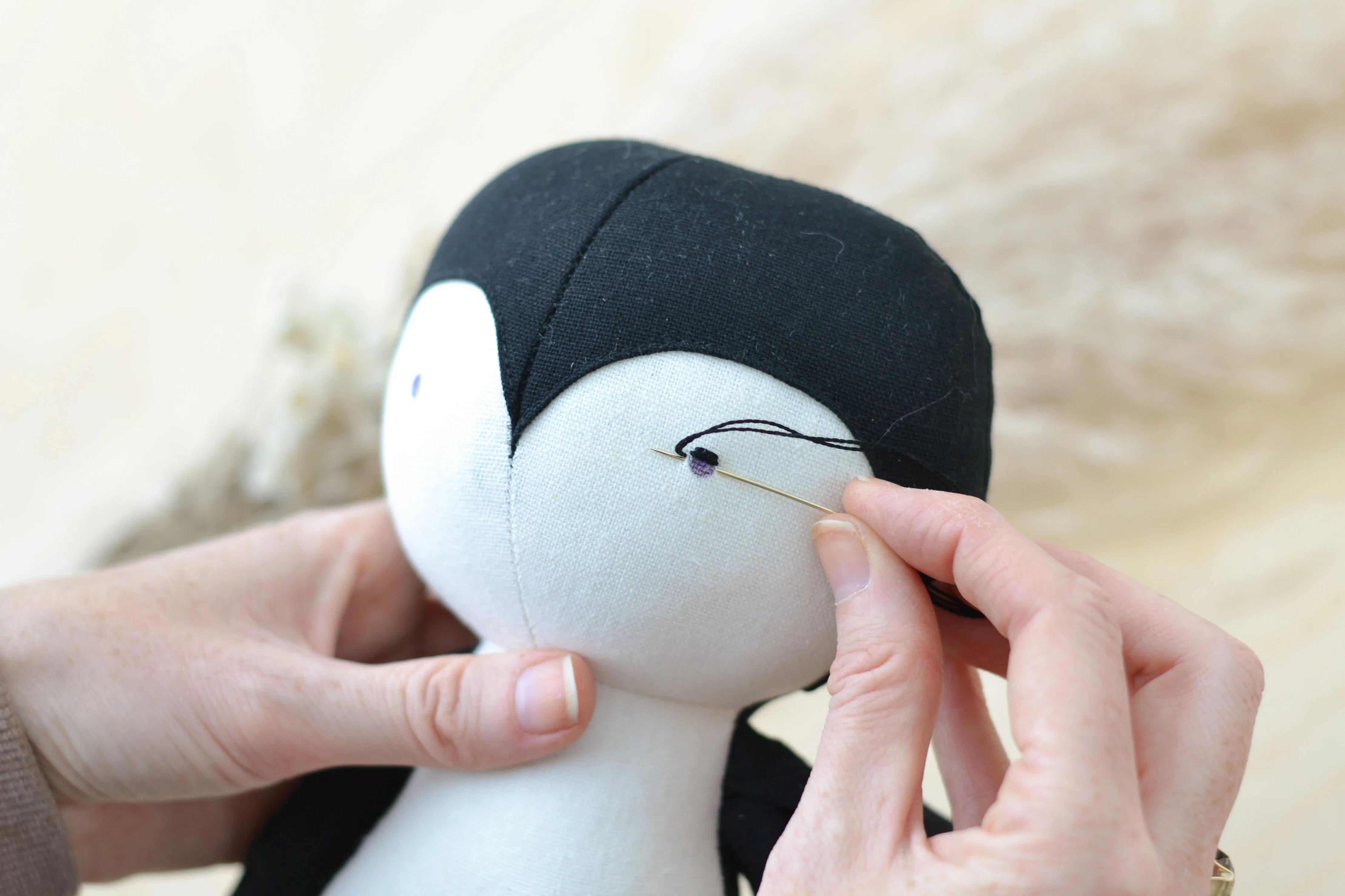 Stuffed Animal Penguin Sewing Pattern