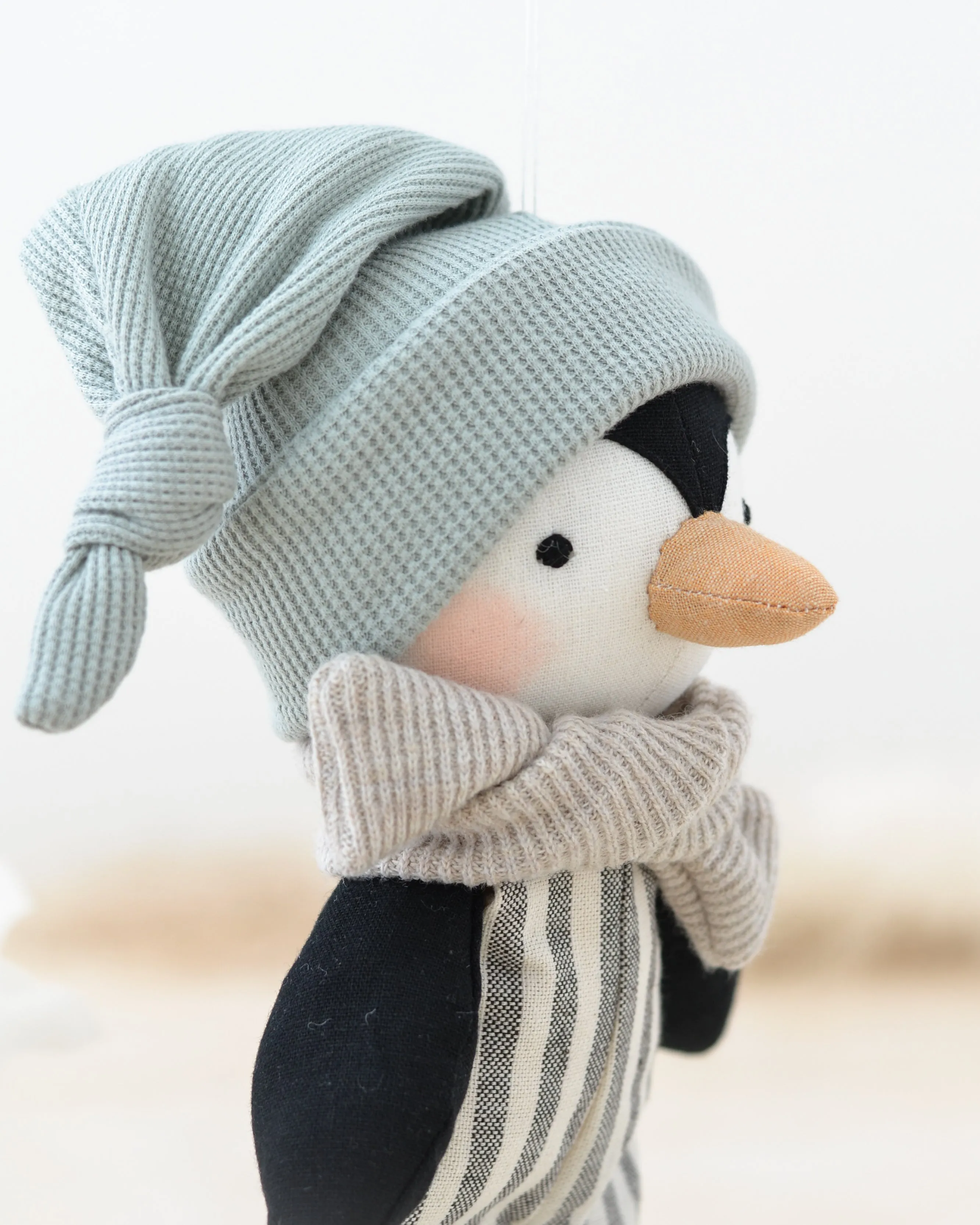 Stuffed Animal Penguin Sewing Pattern