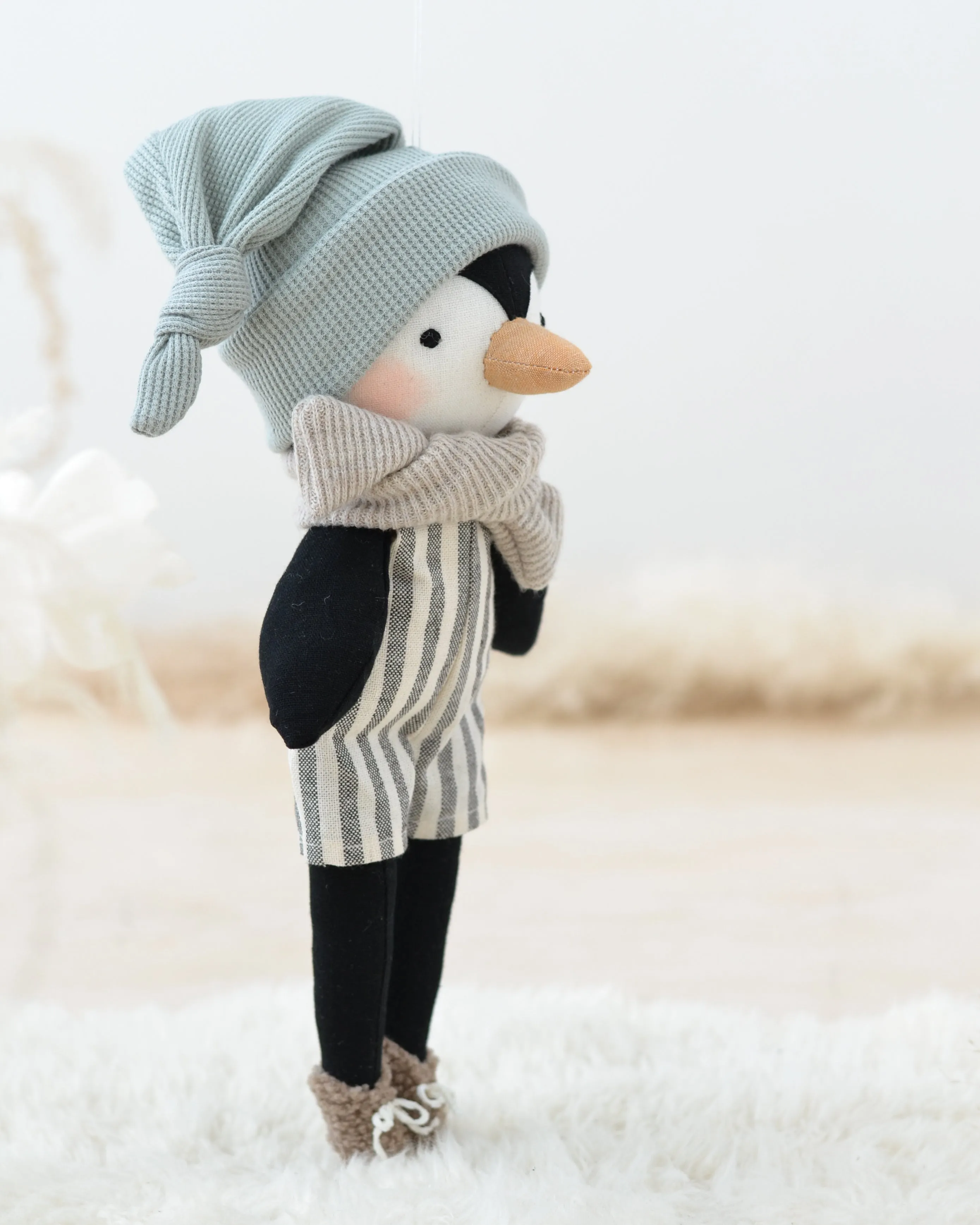 Stuffed Animal Penguin Sewing Pattern