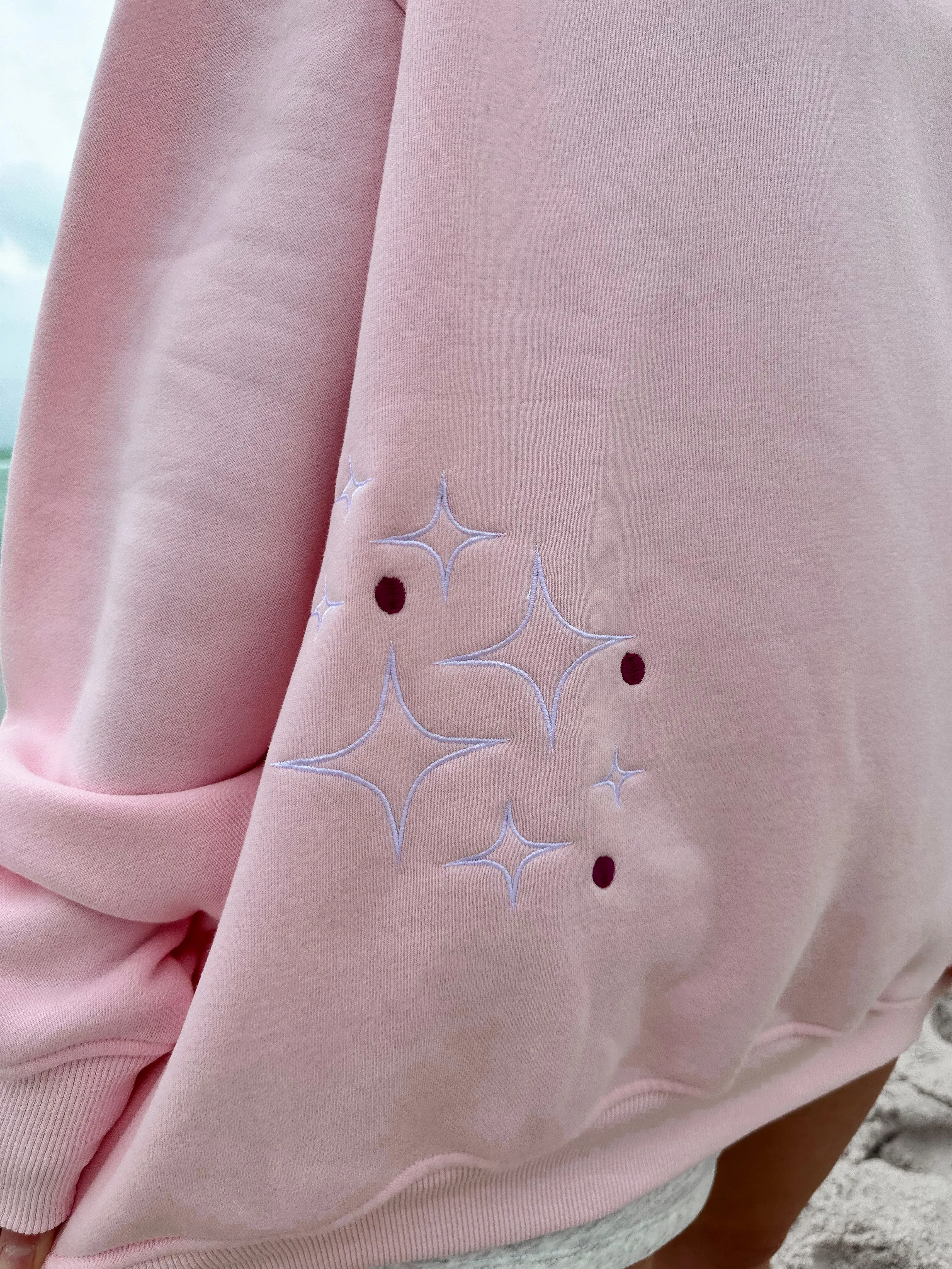 Sunset Rays Embroider Sweatshirt