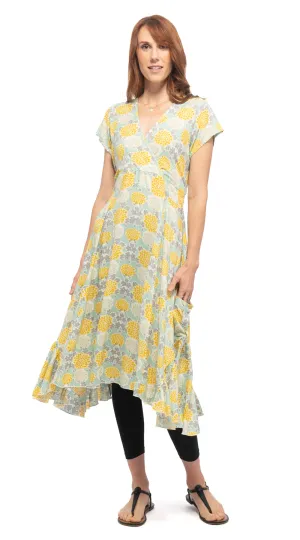 Swing Dress - mellow yellow - rayon