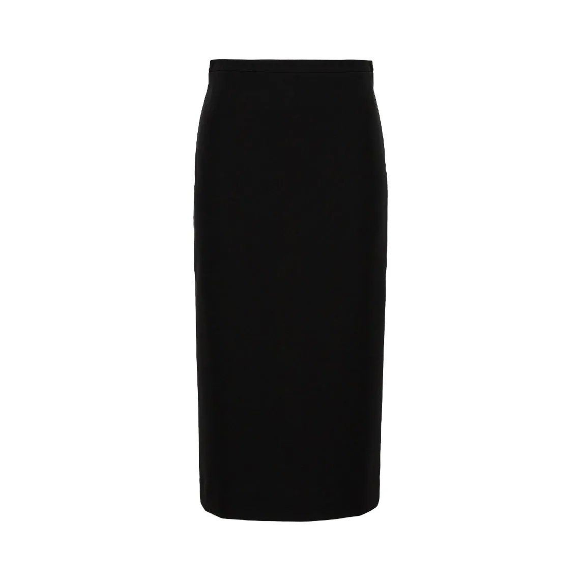 Taglio Jersey Midi Black Skirt