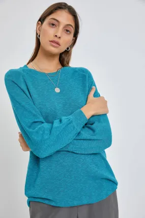 The Bailey Sweater - Peacock