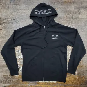 The Metroflex Gym Midweight Classic Zip Up Hoodie