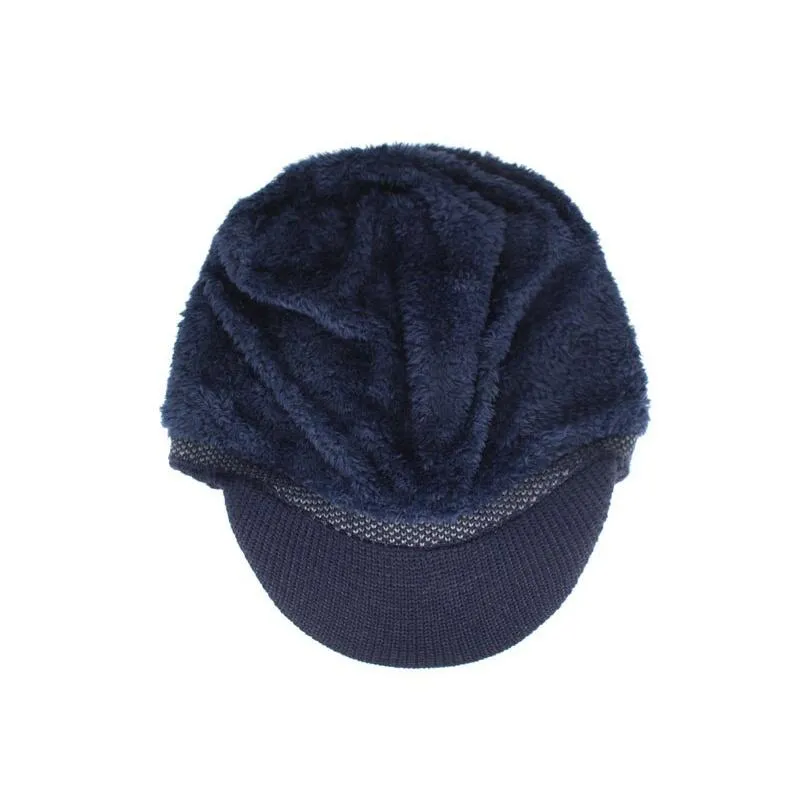 Visor Beanie with Optional Matching Scarf