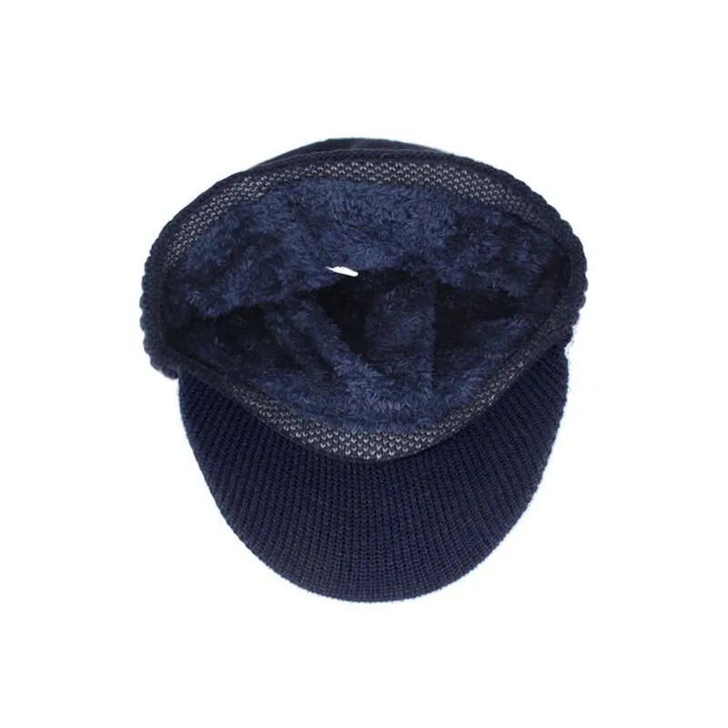 Visor Beanie with Optional Matching Scarf