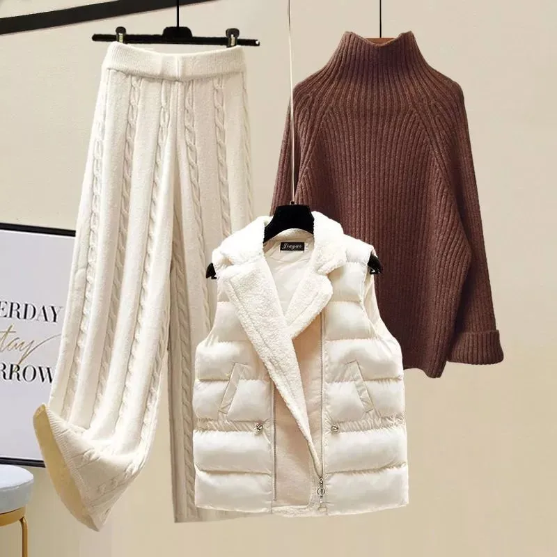 Winter Warm 3 Piece  Womens Outfits