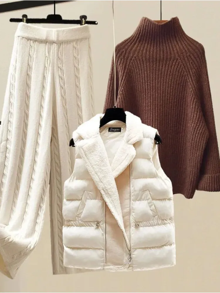 Winter Warm 3 Piece  Womens Outfits