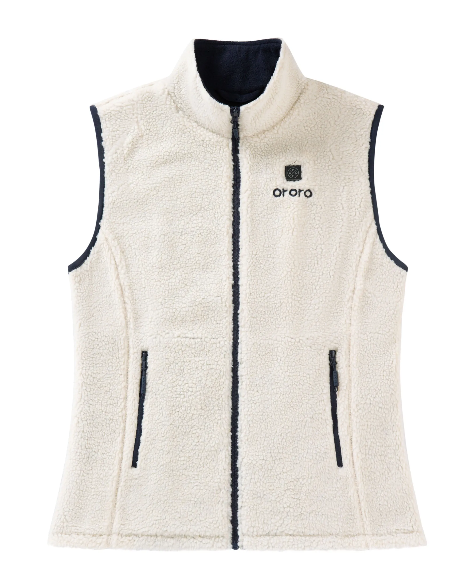 Women's Heated Recycled Fleece Vest (Apparel Only)