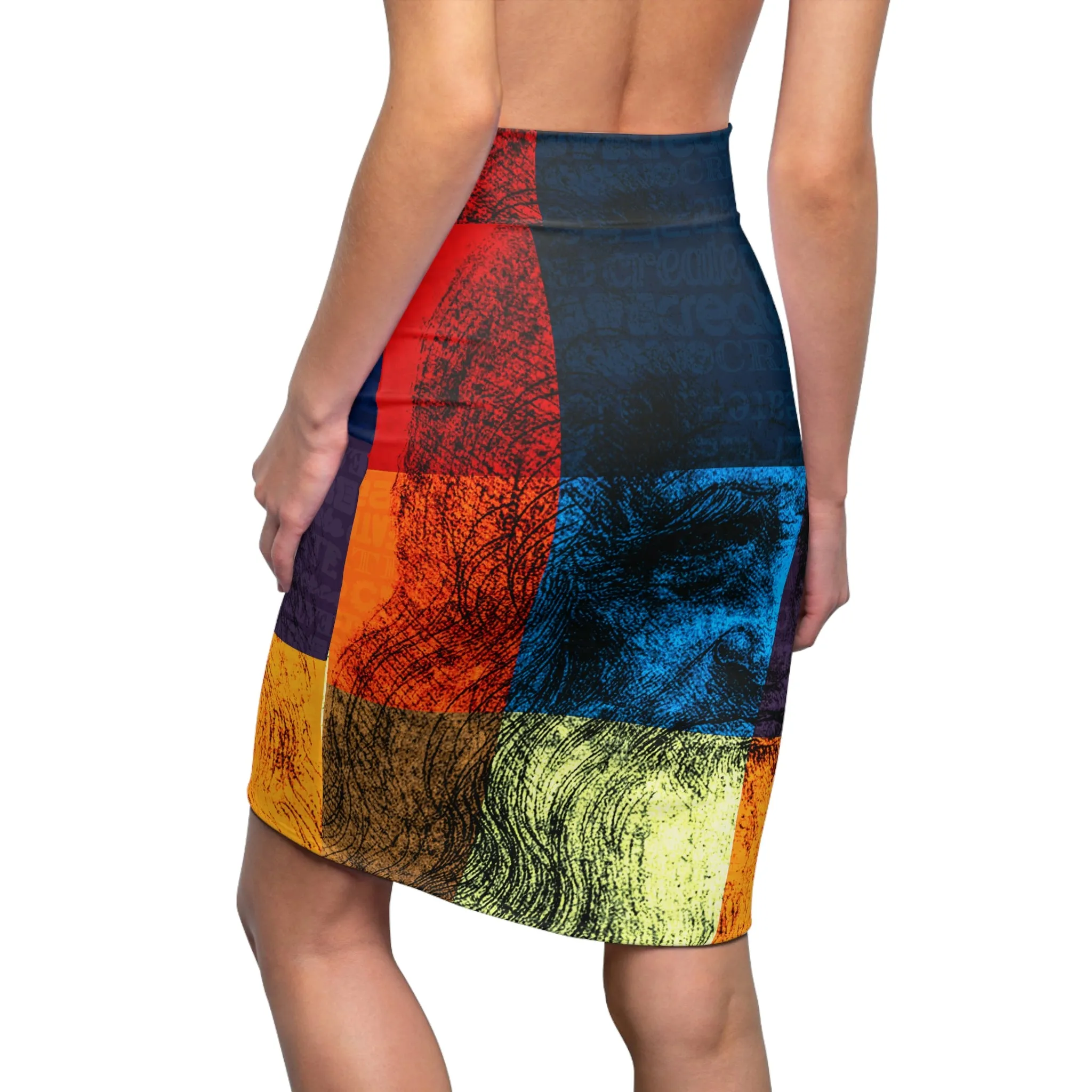 Women's Pencil Skirt (AOP)