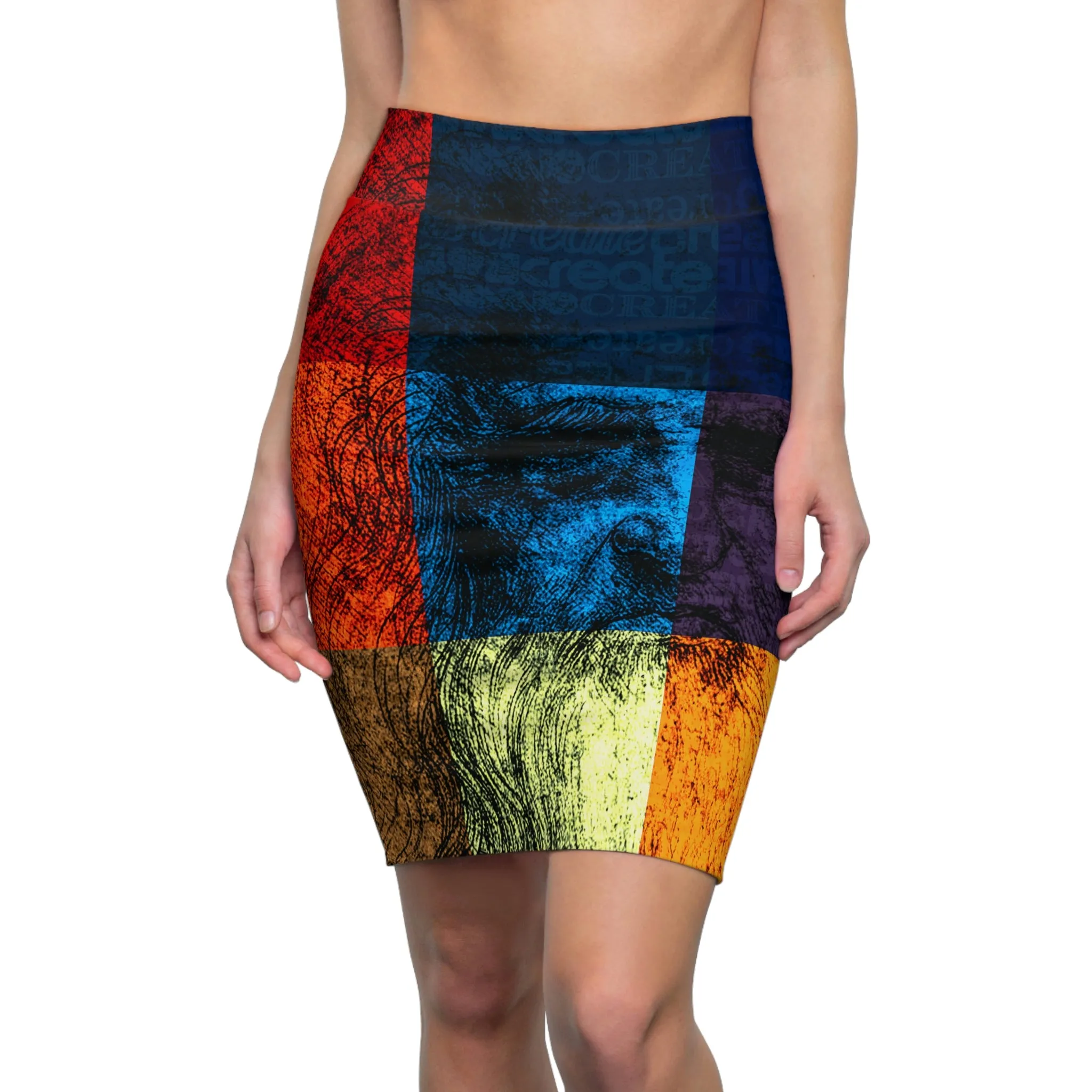 Women's Pencil Skirt (AOP)