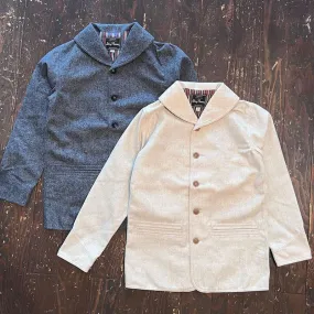 Wool Melton Shawl Collar Jacket