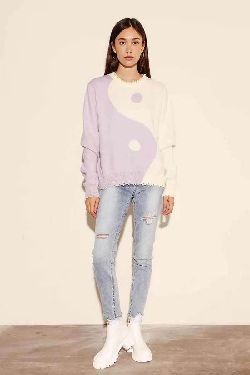 Yin yang sweater