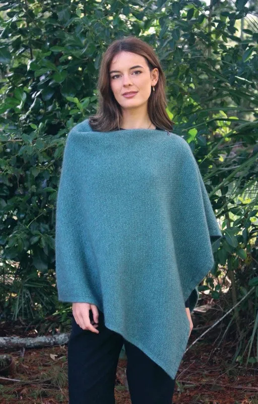 Zippered Wrap Poncho