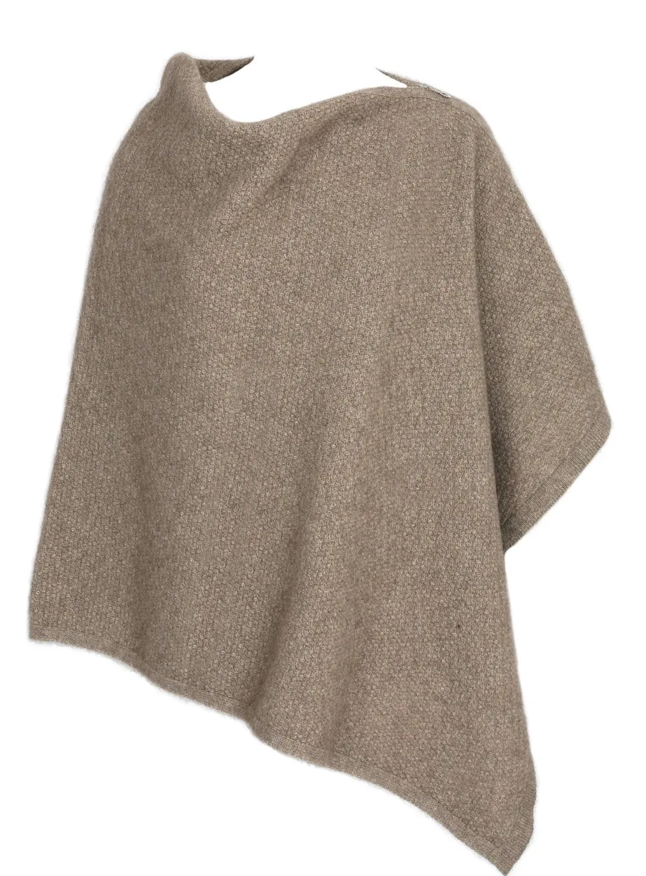 Zippered Wrap Poncho